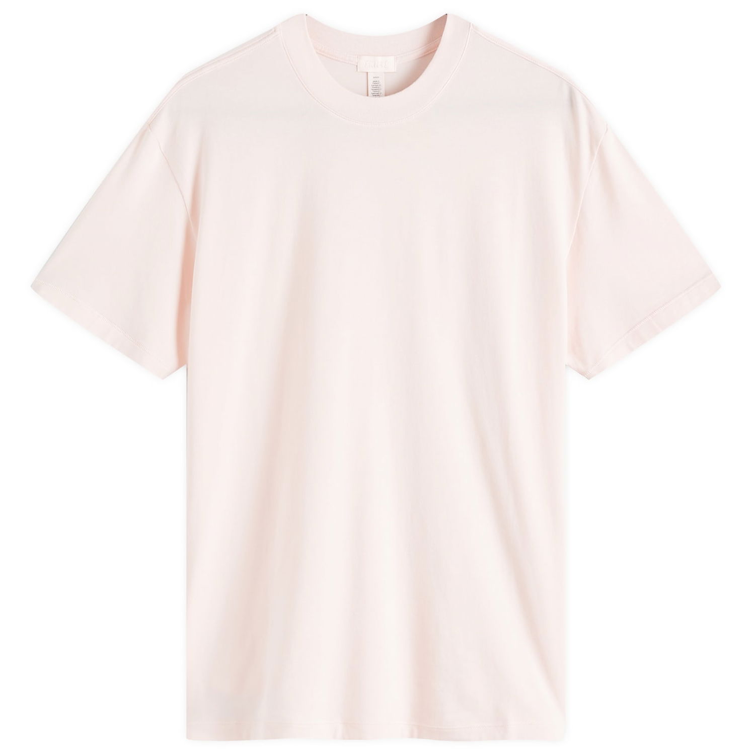 Тениска SKIMS SKIMS Boyfriend T-Shirt, Size Large Розово | AP-TSH-0462-BARELYPINK, 1