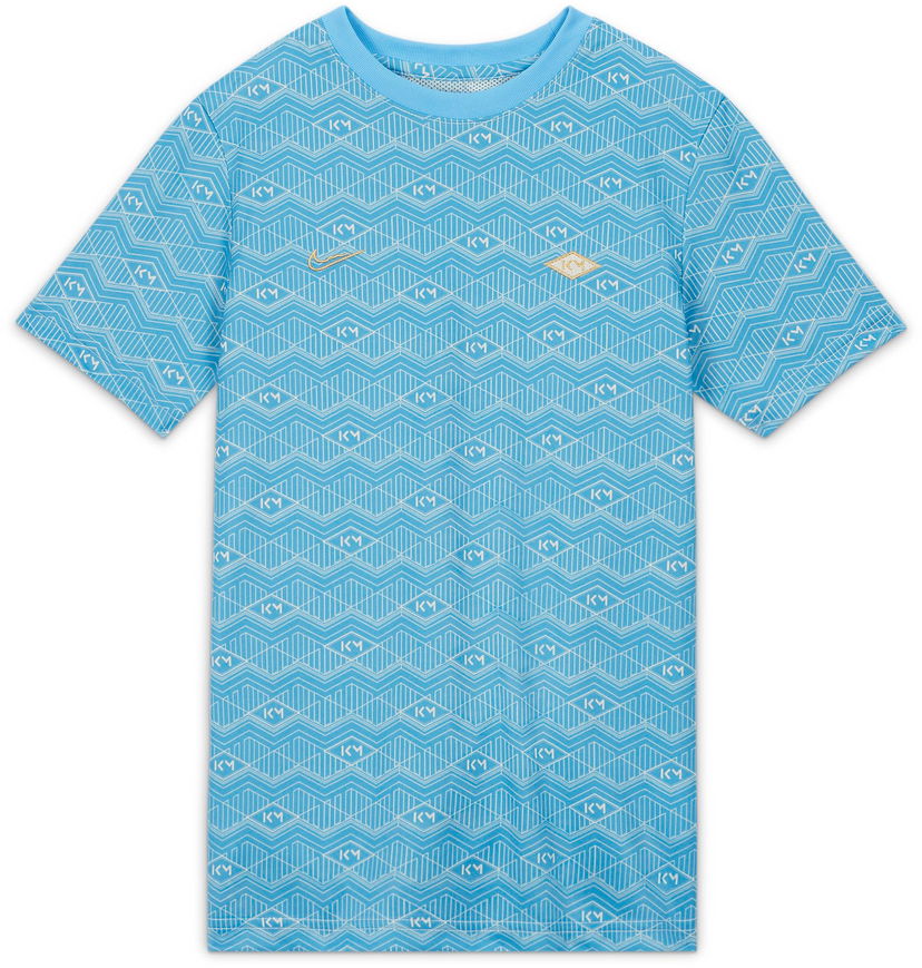 Тениска Nike KM DF Top Short Sleeve T-Shirt Синьо | dq8890-412