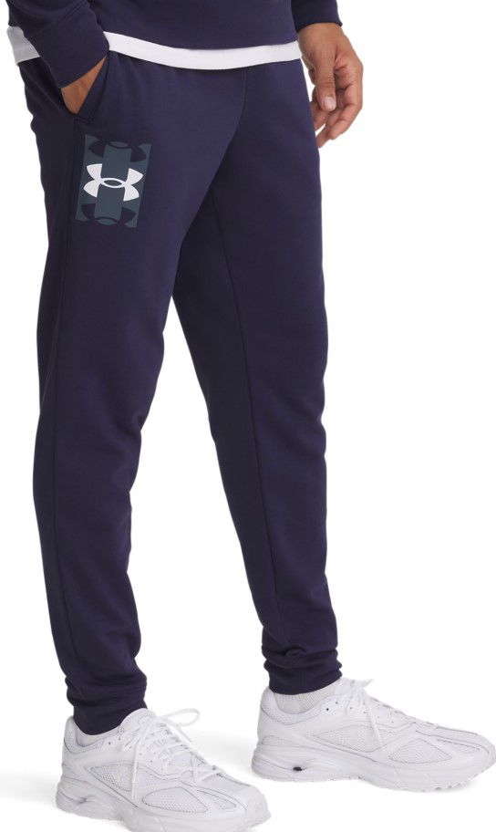 Спортни панталони Under Armour Under Armour Rival Terry Logo Joggers Тъмно синьо | 1390144-410, 0