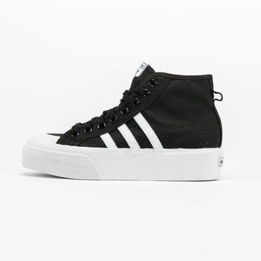 Кецове и обувки adidas Originals Nizza Platform Mid W Черно | FY2783, 2