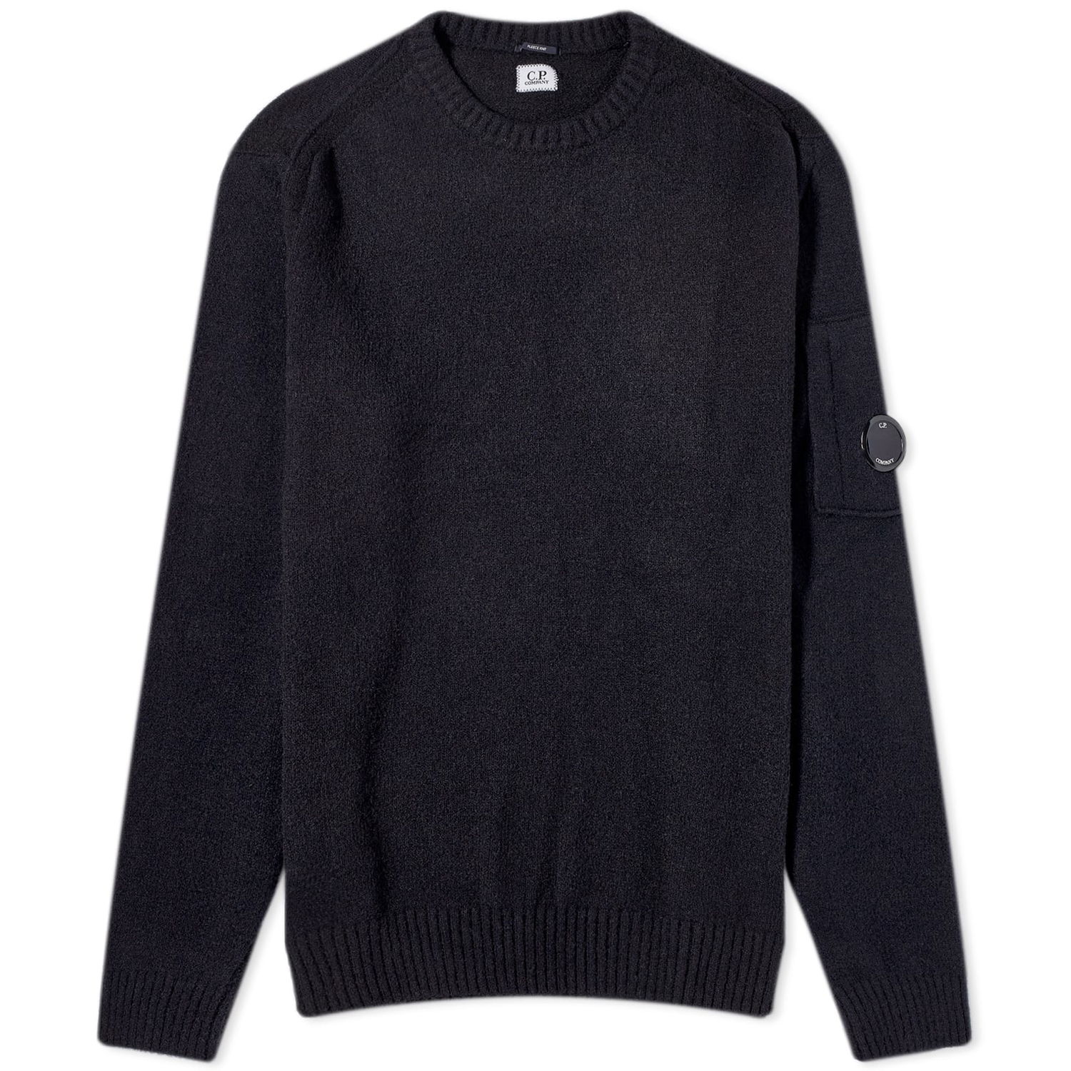 Пуловер C.P. Company Fleece Knit Crewneck Тъмно синьо | 15CMKN197A-006170A-888, 0