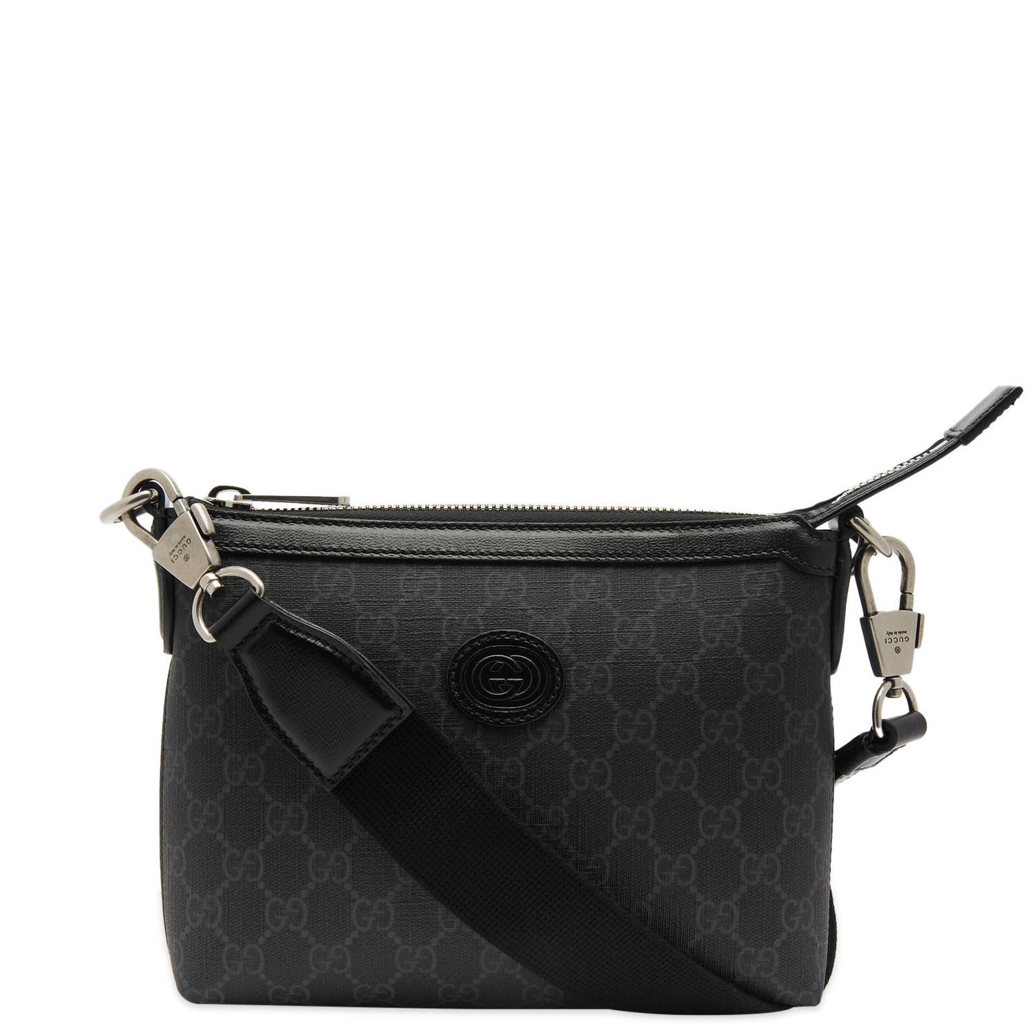 Чанта за кръста Gucci GG Supreme Monogram Cross Body Bag Черно | 760021-92THN-1000, 0