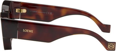 Слънчеви очила Loewe Paula's Ibiza Goggle Rectangle Sunglasses Кафяво | LW40172UM5652N 840126861495, 2