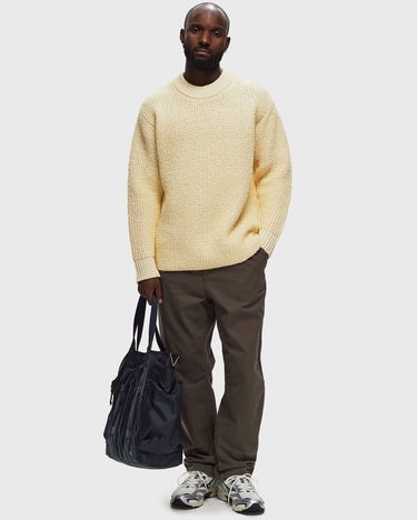 Пуловер Stone Island MARINA DOUBLE WEAVE WOOL NYLON SWEATER Бежово | 8115541XA.V0035, 1