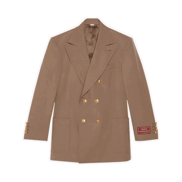 Палта Gucci Wool Double Breasted Coat Бежово | 685870 Z568J 2052, 0