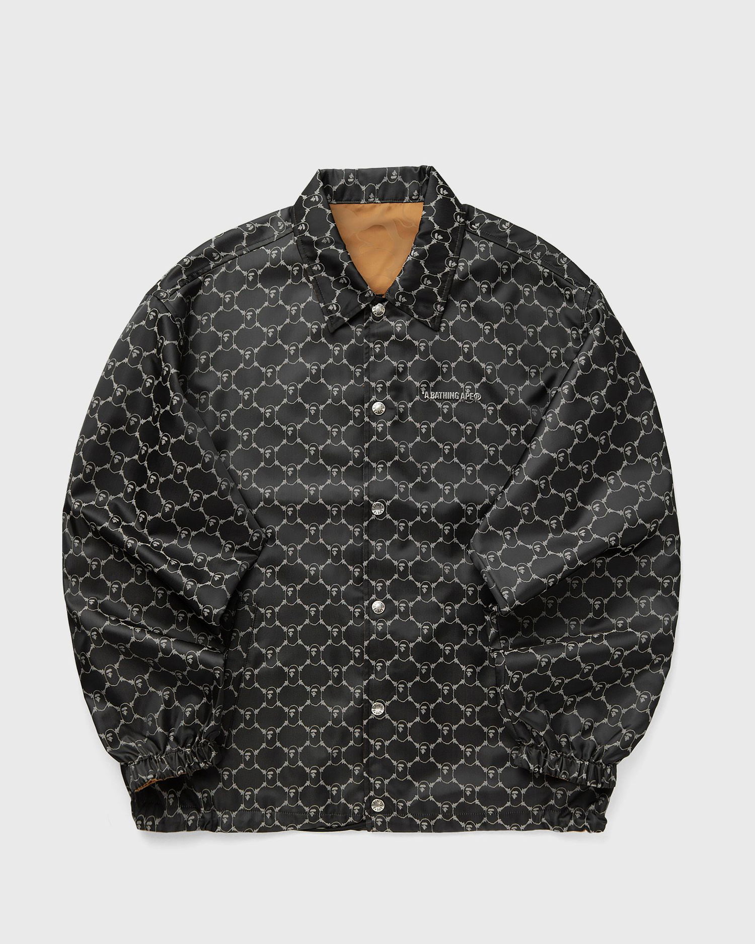 Яке BAPE Reversible Camo Jacquard Nylon Coach Jacket Черно | 001LJL301305MBEI, 0