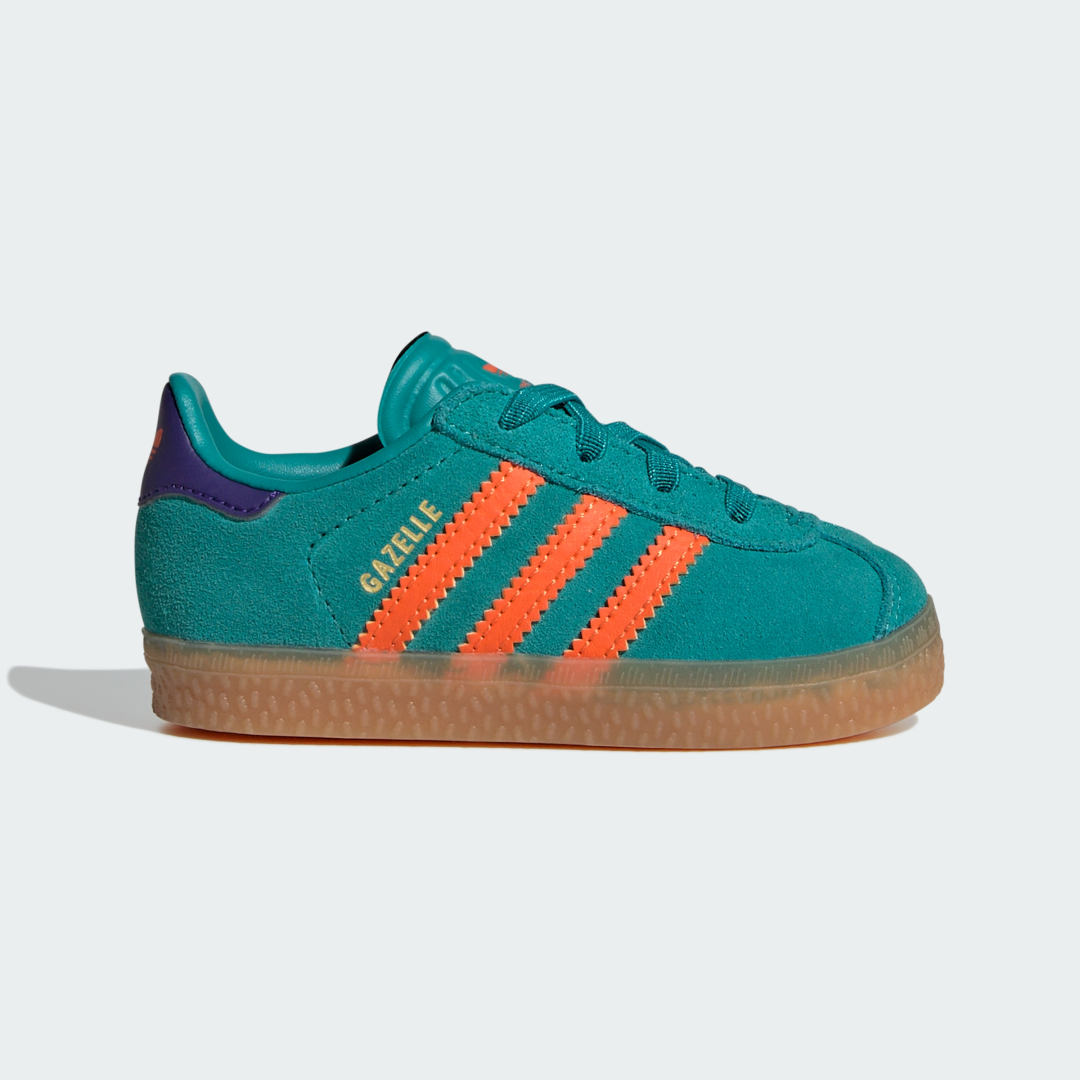 Кецове и обувки adidas Originals Gazelle Comfort Closure Elastic Laces Зелено | JR5940, 0
