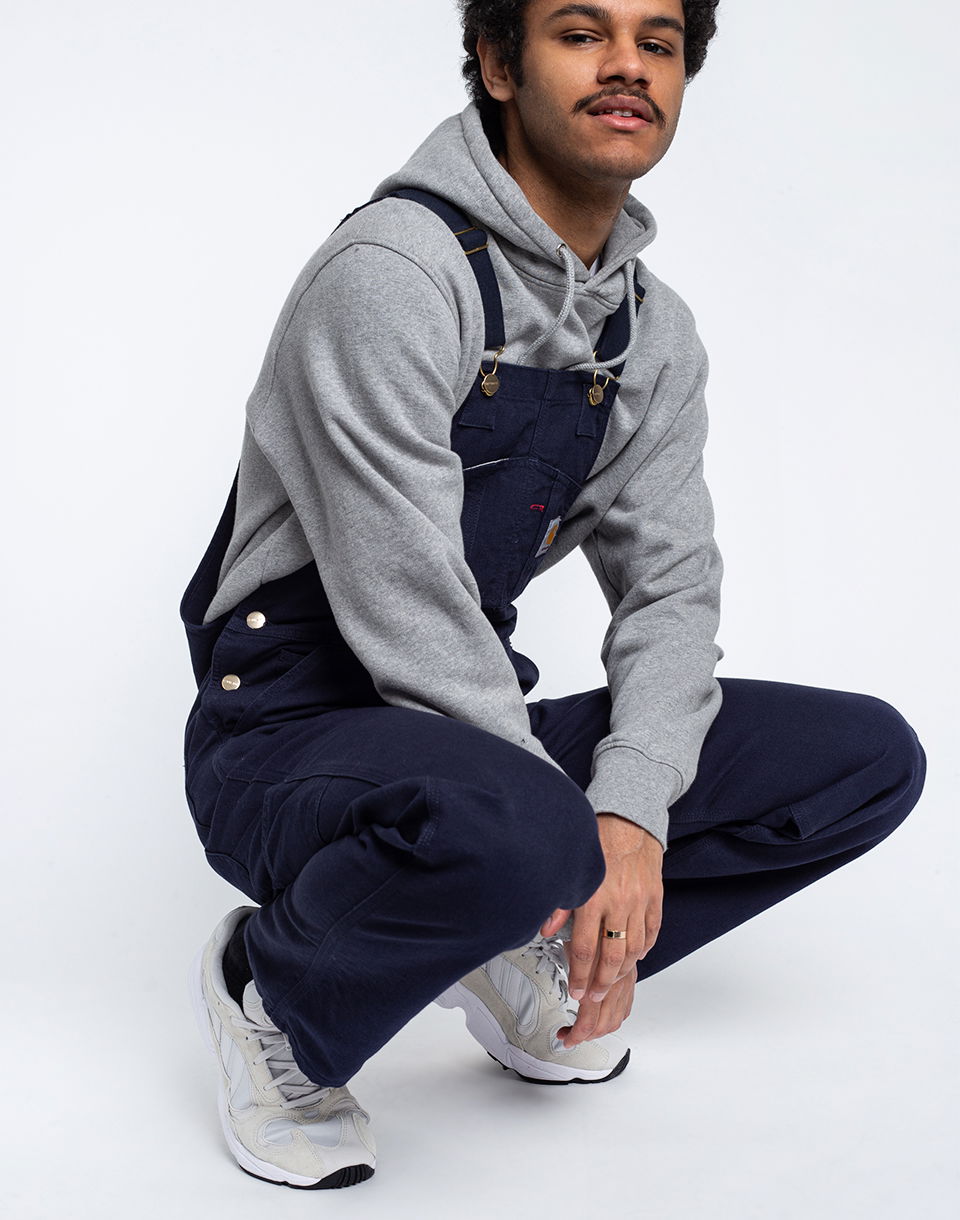 Панталони и дънки Carhartt WIP Bib Overall Тъмно синьо | I026462, 1
