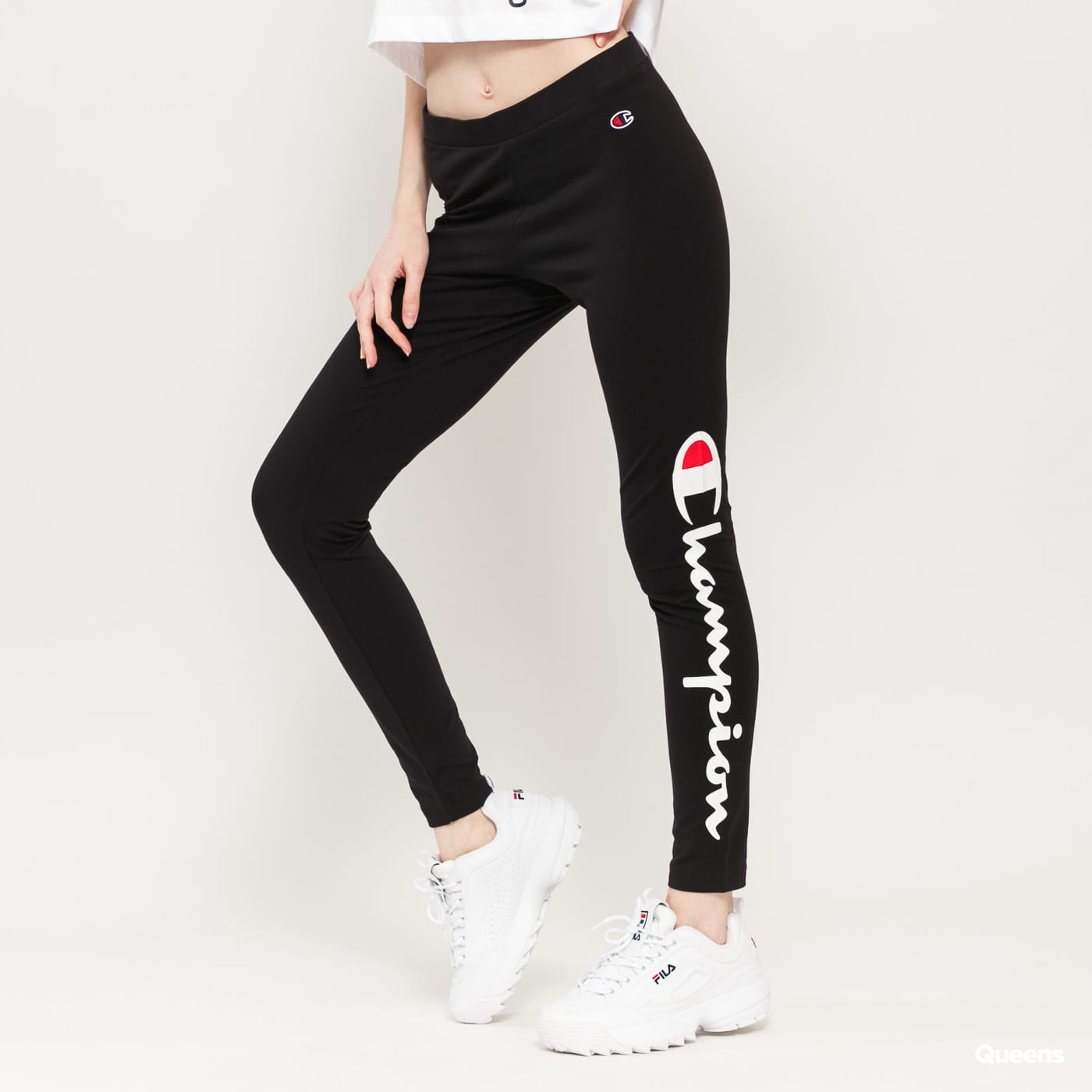 Клинове Champion LARGE SCRIPT LOGO TRAINING 7/8 Черно | 112857 KK001, 0