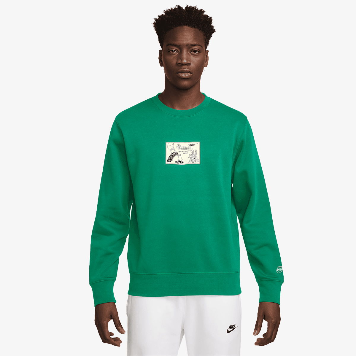 Суитчър Nike Reissue Club Fleece Crewneck Sweatshirt Зелено | HV1244-324, 0