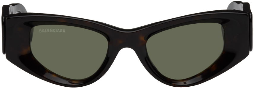 Слънчеви очила Balenciaga Tortoiseshell Odeon Черно | BB0243S, 0