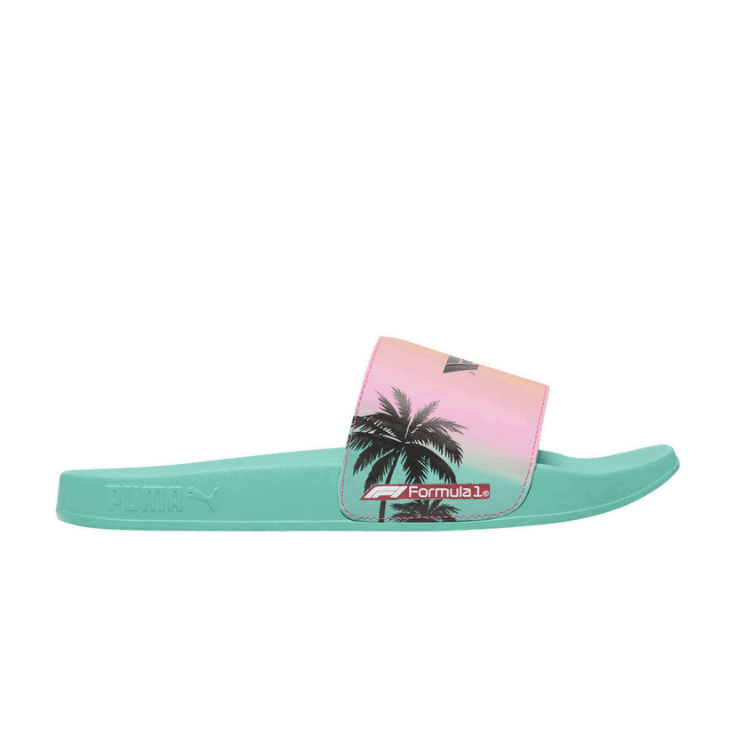 Кецове и обувки Puma Formula 1 x Leadcat 2.0 Slides Тюркоазено | 308473-01
