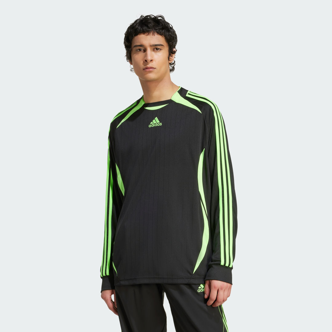 Фланелка adidas Performance Teamgeist Adicolor Long Sleeve Jersey Черно | JW5908, 0