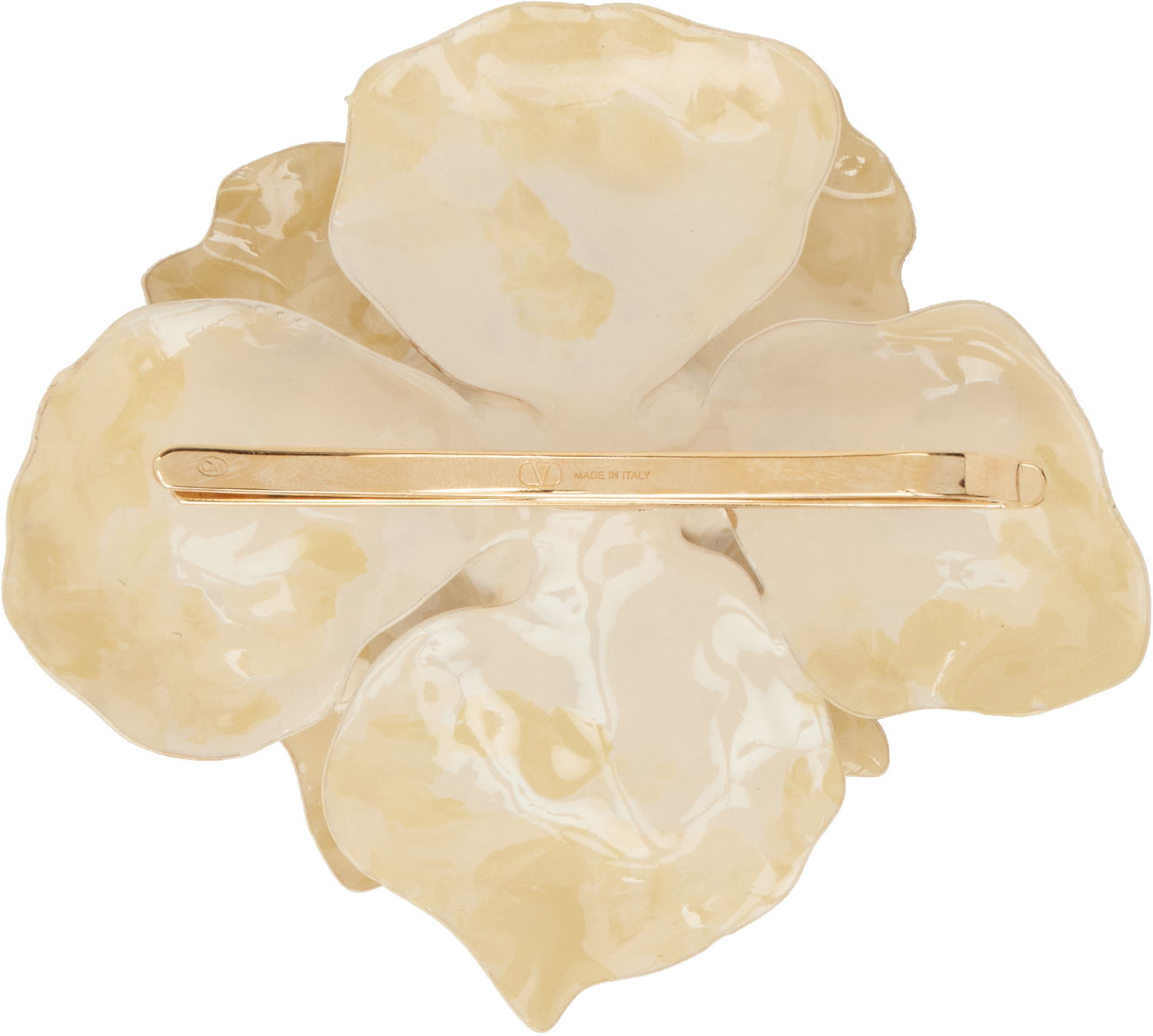 Значка Valentino Off-White Flower Pin Бежово | 6Y2J0T01GCT, 1