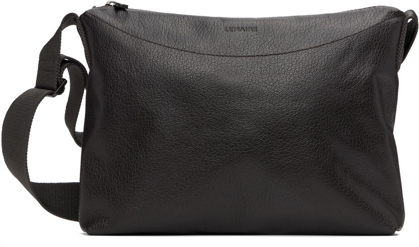 Чанта през рамо LEMAIRE Lemaire Small Folio Bag Черно | BG0166 LL0138
