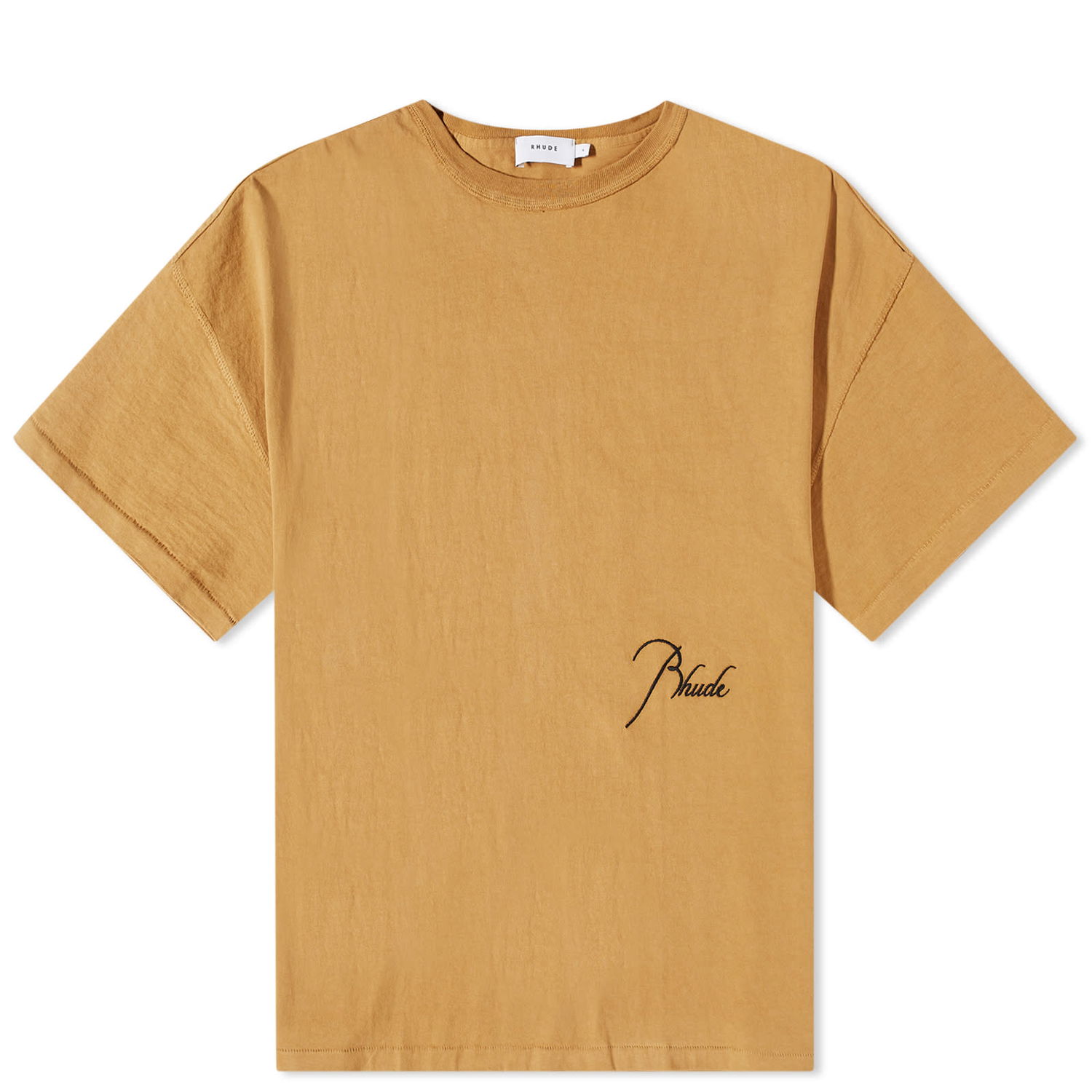 Тениска Rhude Reverse Logo Tee Оранжево
 | RHPS23TT068376100610, 0