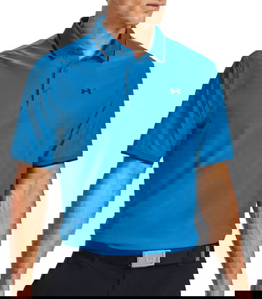 Поло тениска Under Armour Playoff Pique Performance Polo Синьо | 1345459-428, 0