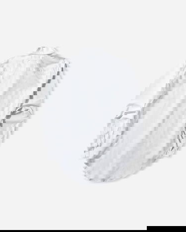 Риза Jean Paul Gaultier Jean Paul Gaultier Signature Graphic Oversized Shirt Бяло | 26-01-W-ST050-C071 0100, 2