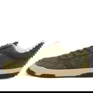 Кецове и обувки Gucci Re-Web Sneaker Зелено | 831661-AAEX3-3343, 1