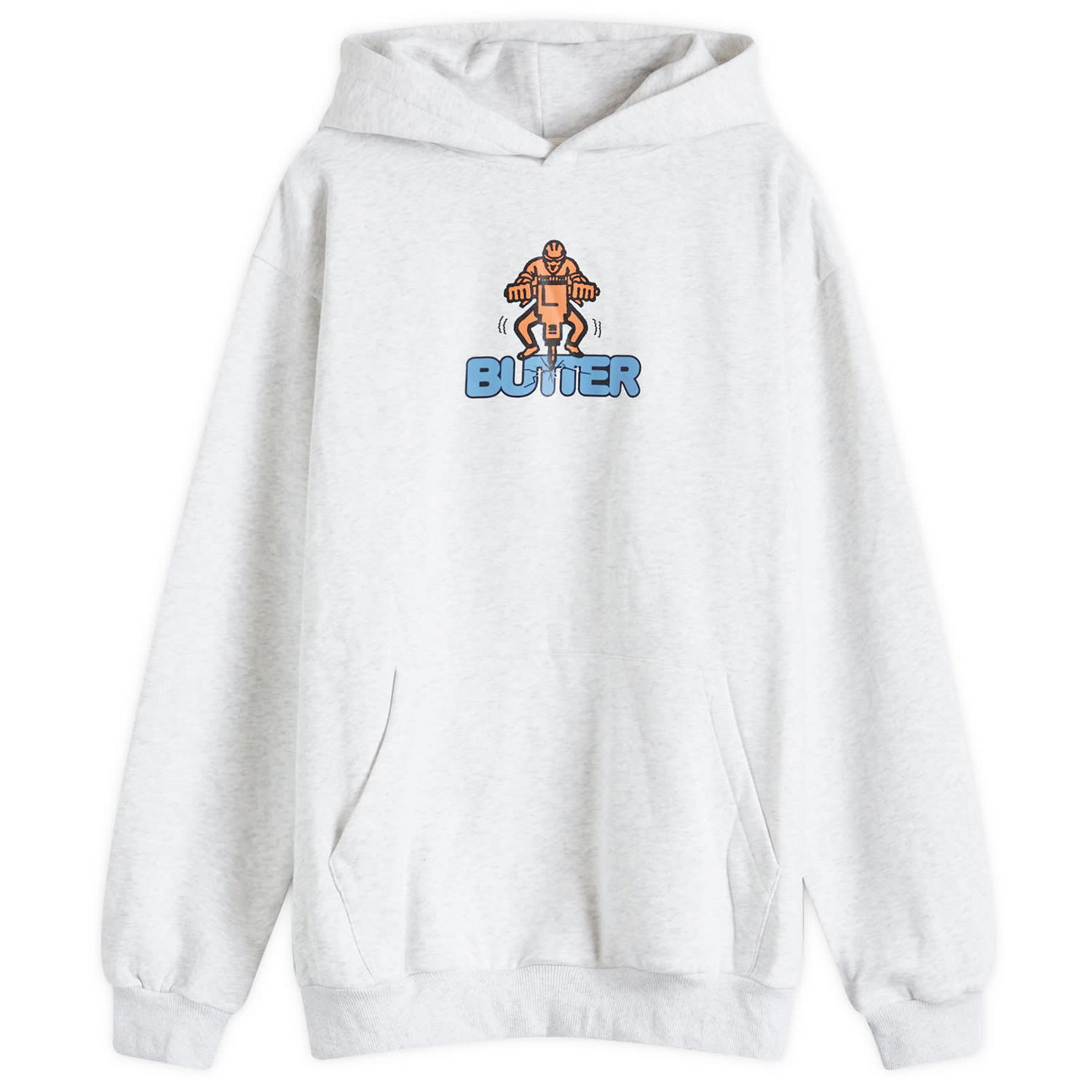 Суитчър Butter Goods Jack Hammer Hoodie Сиво | BGQ224D21401, 0