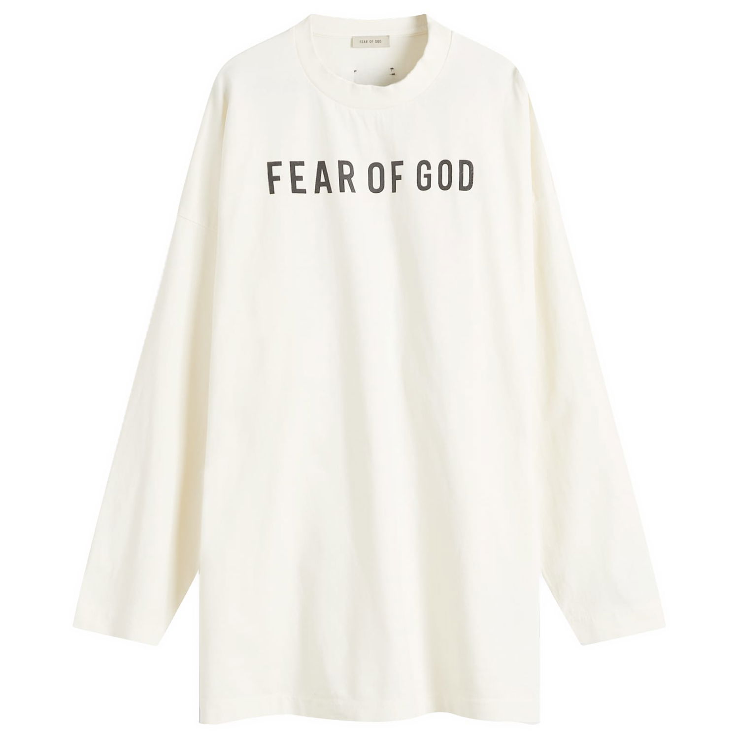 Тениска Fear of God Long Sleeve Thunderbird T-Shirt Бяло | FG24FW50-10175EBHWJ-107, 0
