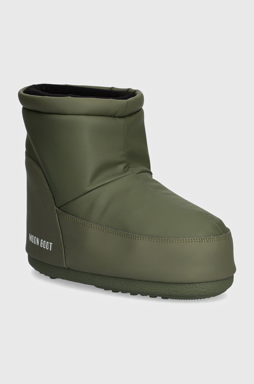 Кецове и обувки Moon Boot MB ICON LOW NOLACE RUBBER Boots Зелено | 80D1409410.M006, 0