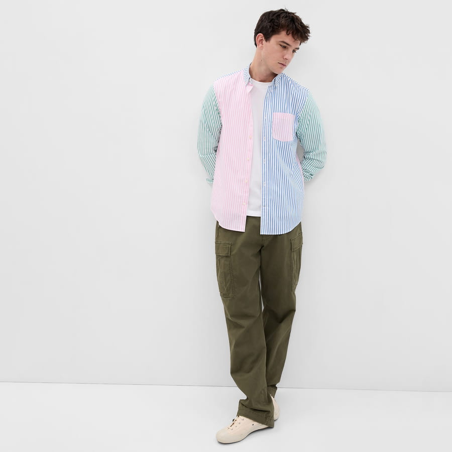 Риза GAP Ecocoolmax Poplin Shirt Розово | 585699-10, 0