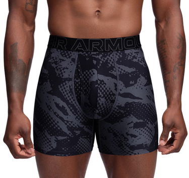 Боксерки Under Armour Under Armour UA Performance Tech Print 6-Inch Boxer Briefs Черно | 1383875-044, 1