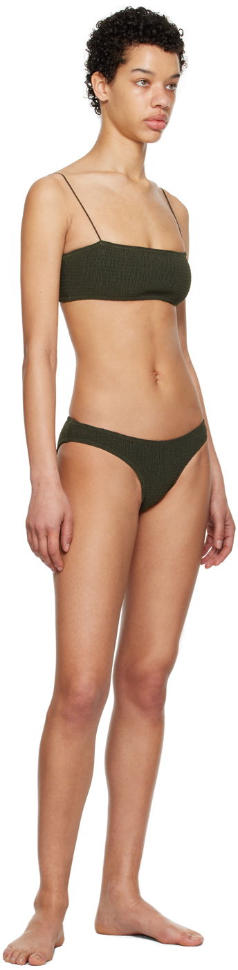 Бански TOTEME TOTEME Smocked Bikini Зелено | 232-899-795 / 232-878-795, 3