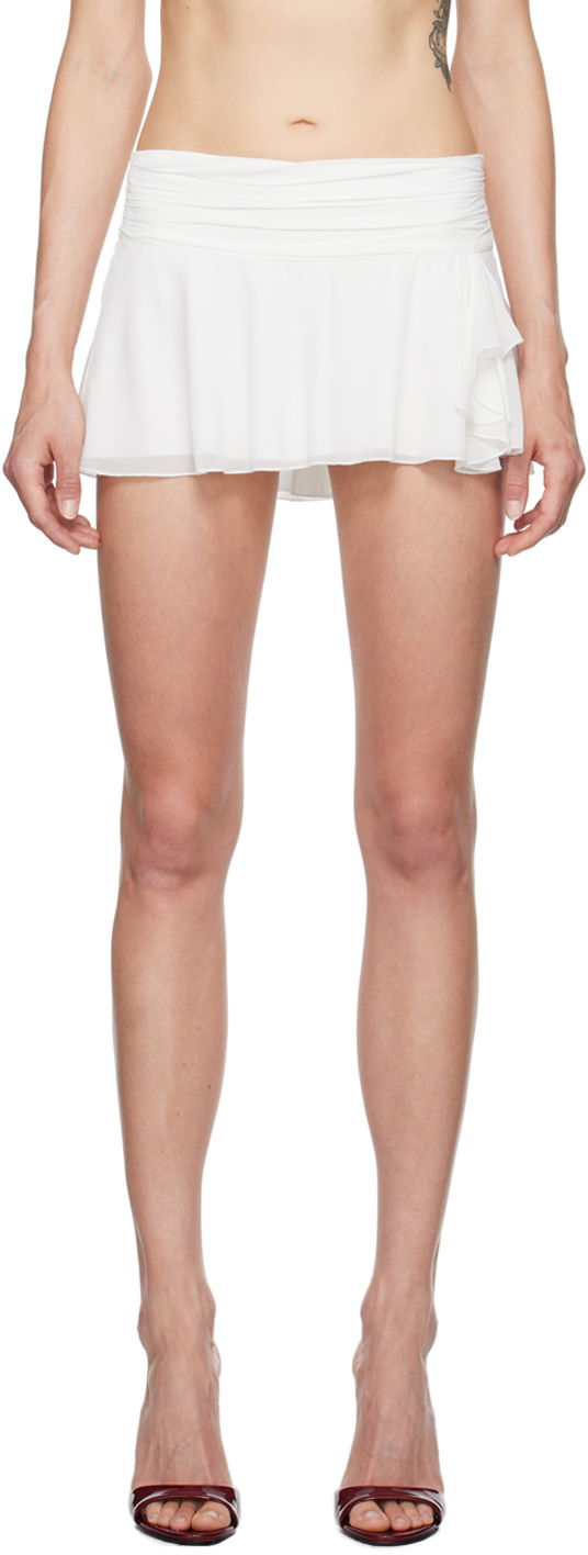 Guizio Slit Mini Skirt