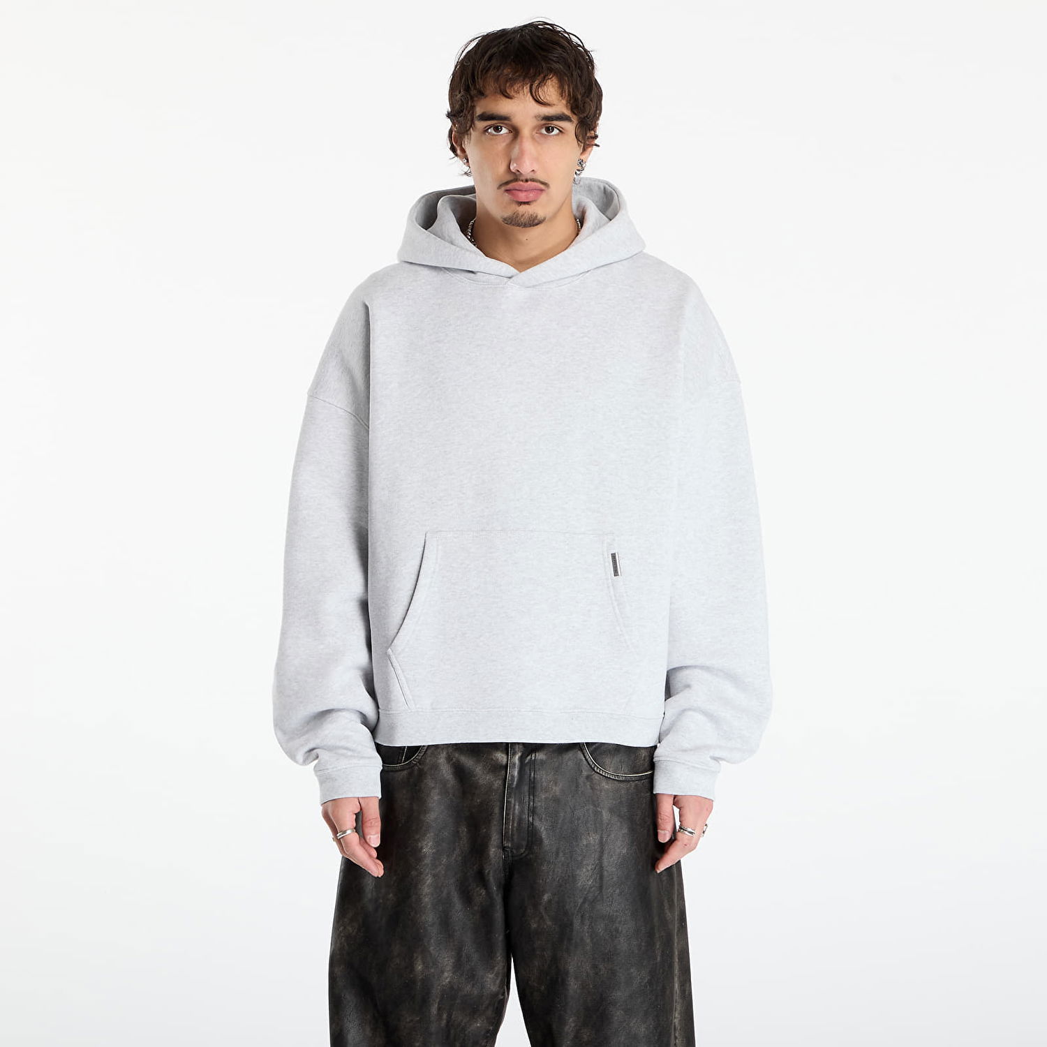 Суитчър Represent Clo Initial Boxy Oversized Hoodie Сиво | INM413-508, 0