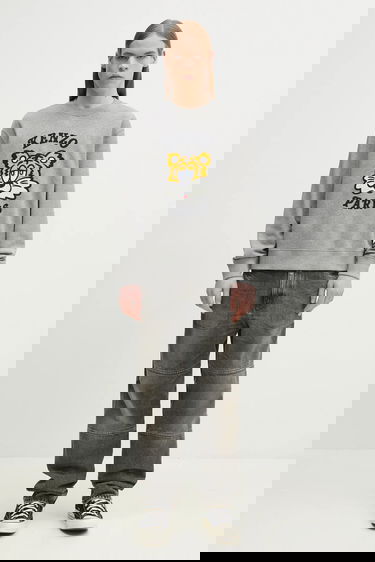 Суитчър KENZO Kenzo x Verdy Printed Cotton Sweatshirt Сиво | FF58SW2394MF.94, 8