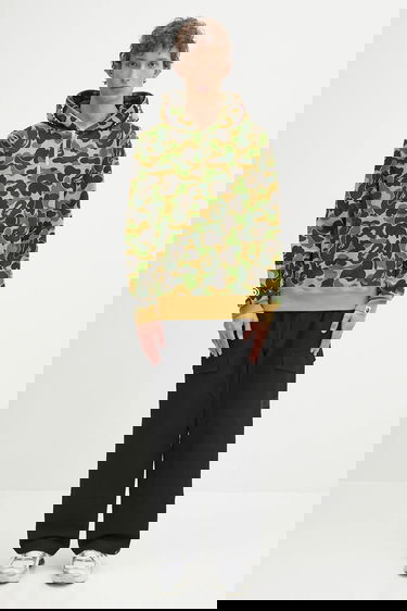 Суитчър BAPE ABC Camo Shark Half-Zip Hoodie Многоцветен | 1K80114010, 4