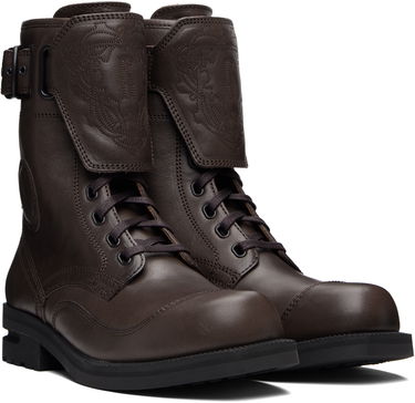 Кецове и обувки KIKO KOSTADINOV Kiko Kostadinov Fitz Military Boots Кафяво | KKAW25FT01-157, 3