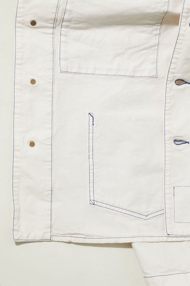 Яке Human Made Coverall Jacket Бяло | HM27JK013, 6