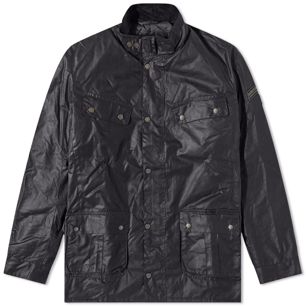 Яке Barbour International Duke Wax Jacket Тъмно синьо | MWX2140NY91, 0