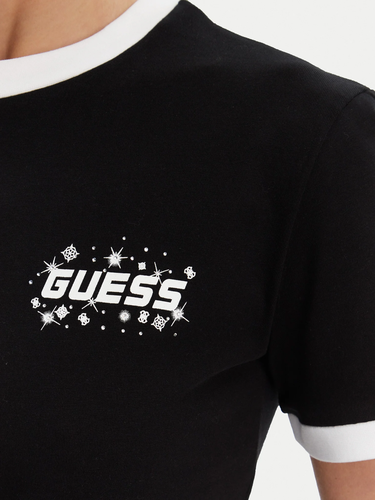 Тениска GUESS Guess Fresia T-Shirt Черно | V5GI11I3Z14-JBLK, 1
