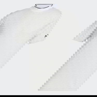 Поло тениска adidas Originals Adi Jacquard Mock Бяло | HZ0425, 5