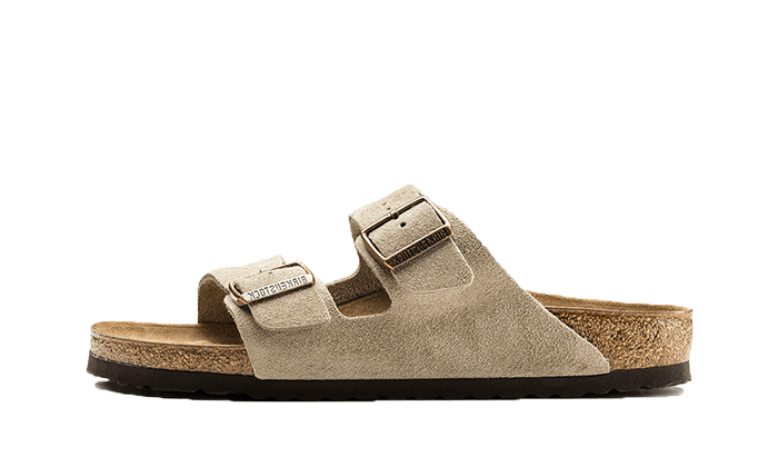 Кецове и обувки Birkenstock Arizona Suede Leather Taupe Бежово | 0051461/0051463, 0