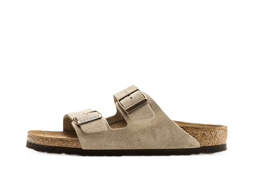 Кецове и обувки Birkenstock Arizona Suede Leather Taupe Бежово | 0051461/0051463