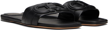Аксесоари FERRAGAMO Salvatore Ferragamo Gancini Slides Черно | 779890, 3
