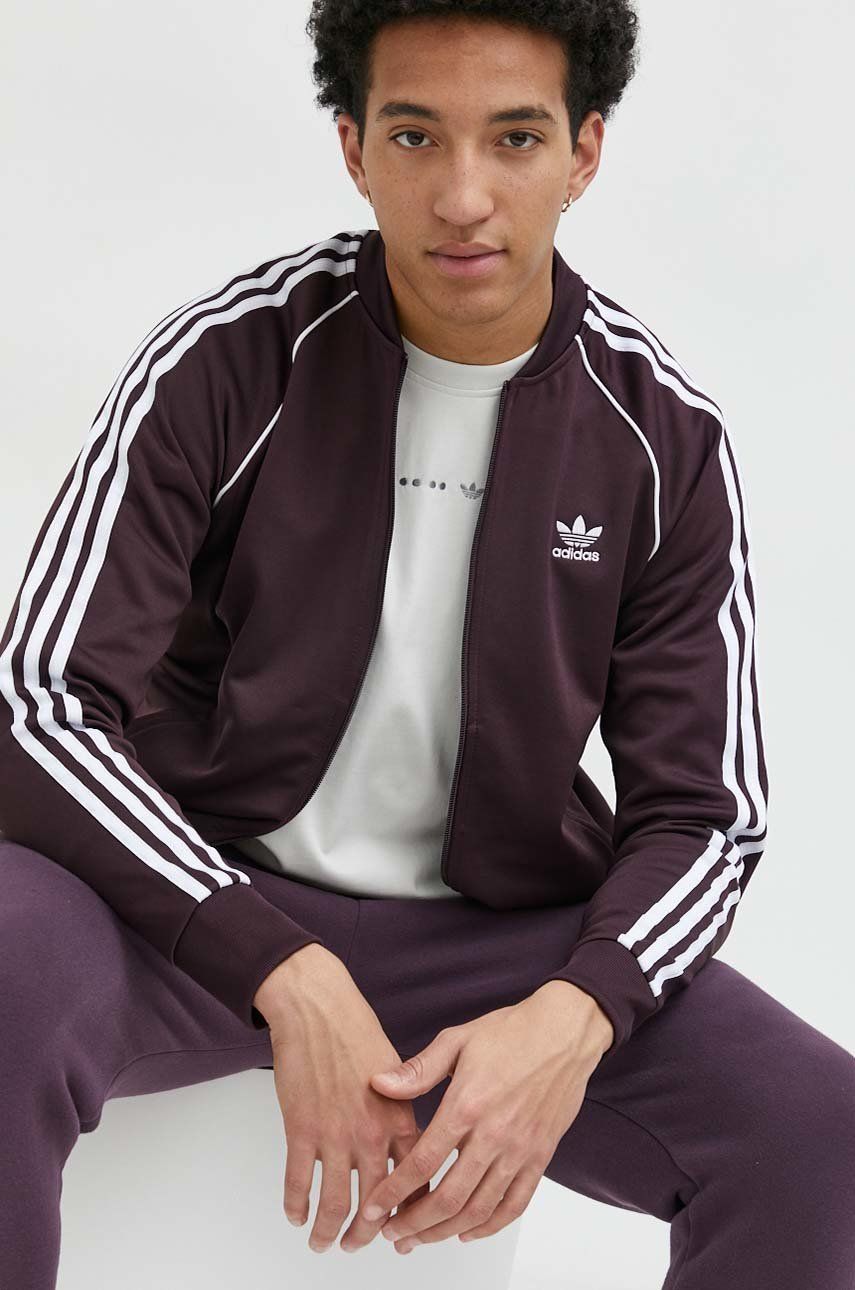 Суитчър adidas Originals SST Track Jacket Лилаво | HK7339, 0