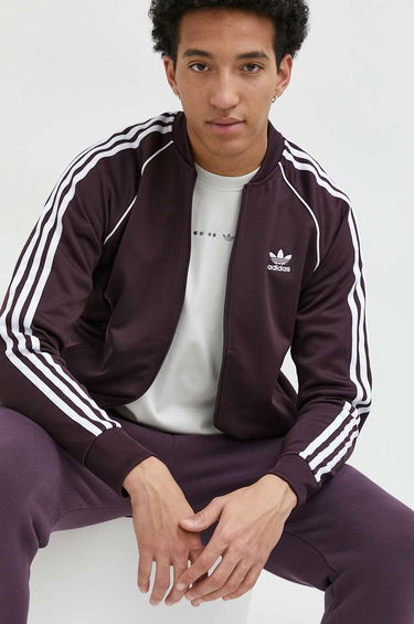 Суитчър adidas Originals SST Track Jacket Лилаво | HK7339, 0
