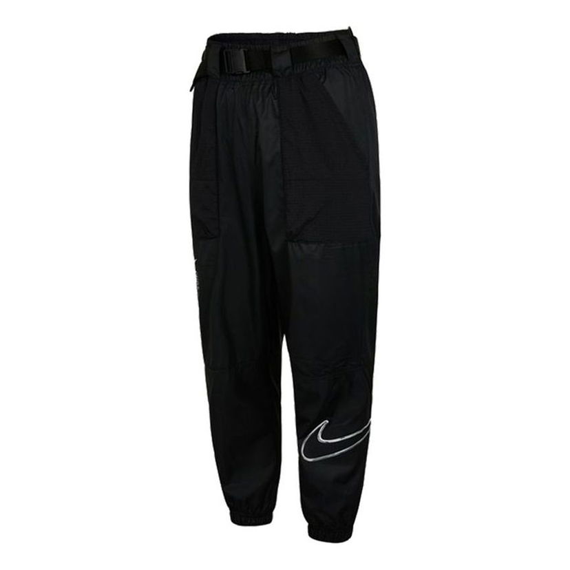 Карго панталони Nike Woven Cargo Pants with Adjustable Belt Черно | DJ8997-010