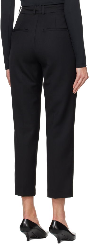 Панталони Anine Bing Anine Bing Blaine Cropped Dress Pants Черно | A-03-10033-BLK1, 2