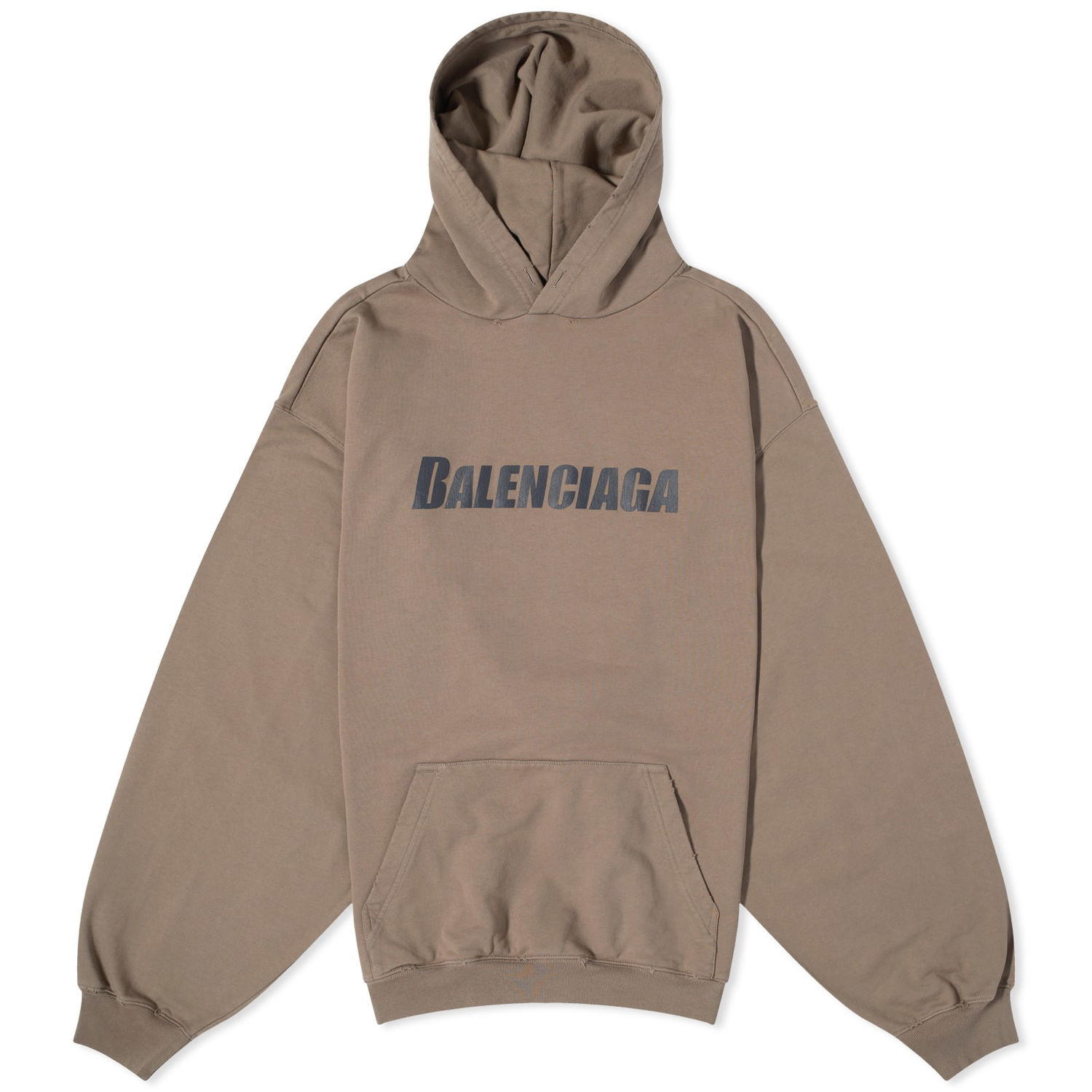 Суитчър Balenciaga Popover Hoodie Кафяво | 729361-TNVL2-7761, 0