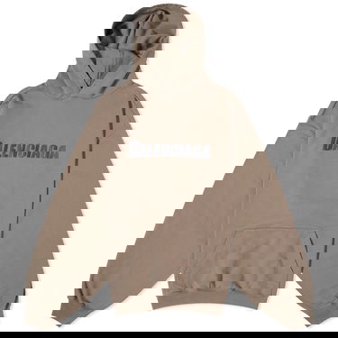Суитчър Balenciaga Popover Hoodie Кафяво | 729361-TNVL2-7761, 0