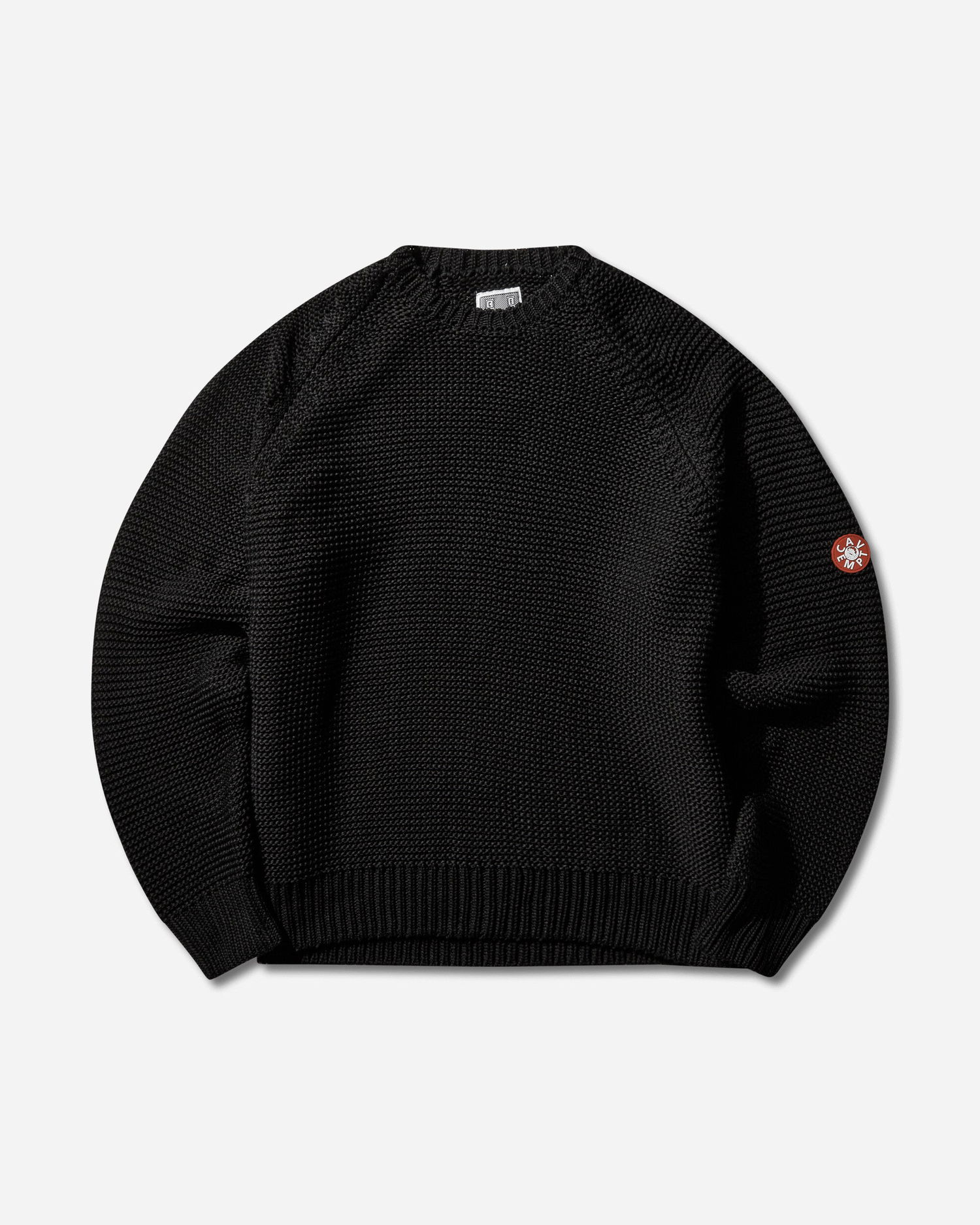 Пуловер Cav Empt Raglan Sleeve Cotton Knit Sweater Черно | CES28KN04 BLACK, 0