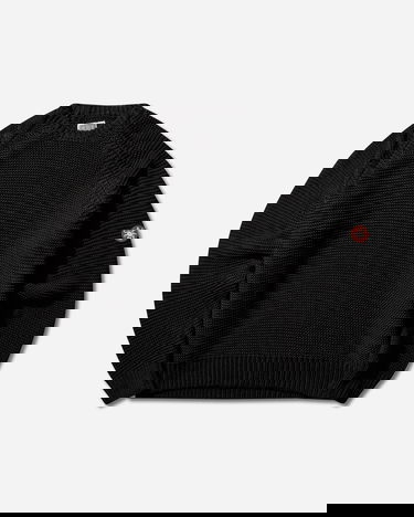 Пуловер Cav Empt Raglan Sleeve Cotton Knit Sweater Черно | CES28KN04 BLACK, 0