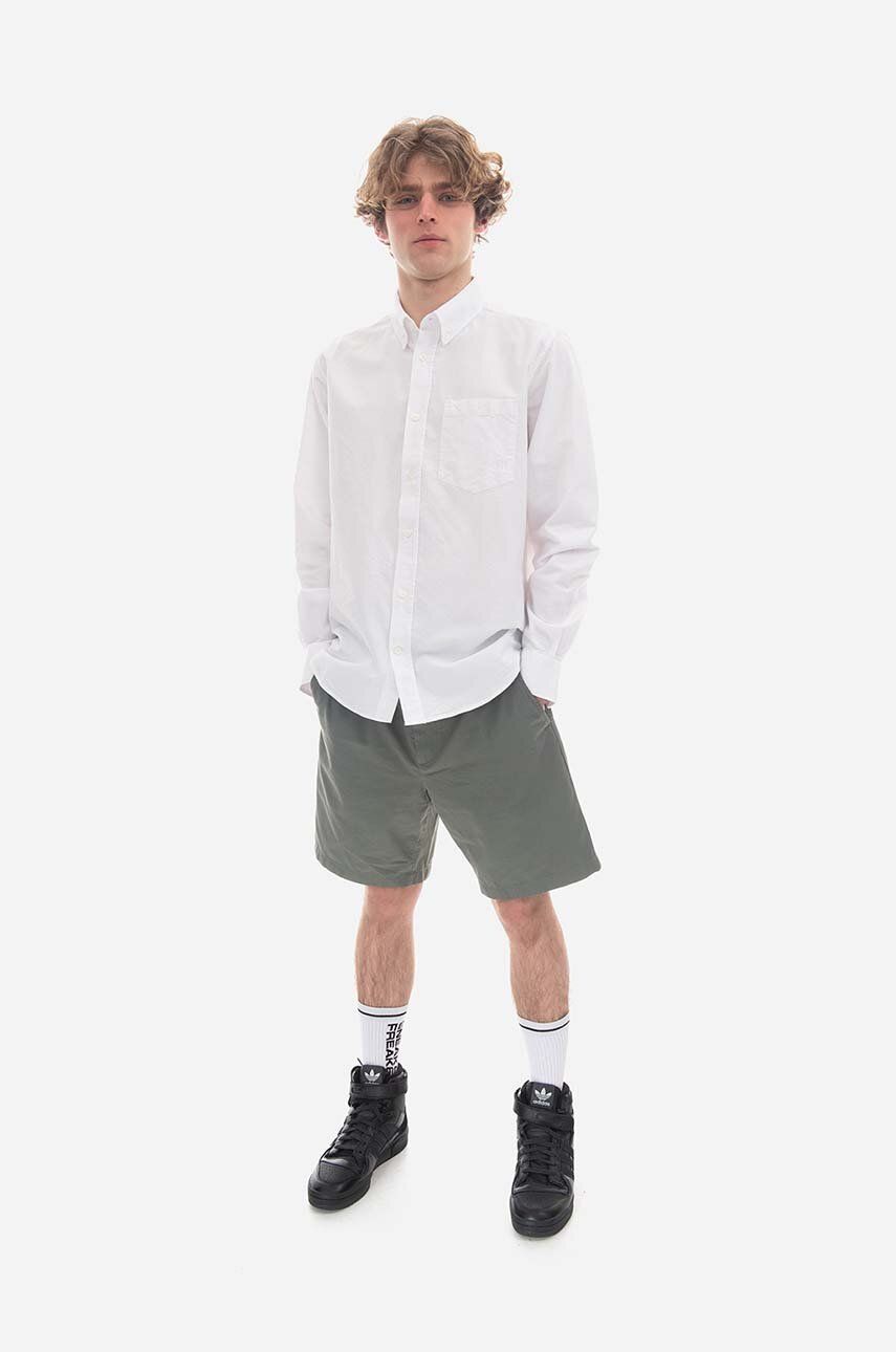 Къси панталони NORSE PROJECTS Ezra Light Twill Short Зелено | N35-0577-8061, 1
